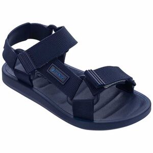 Rider Free Papeete Kids Navy Blue Velcro Sandals - US Size 4 (Big Kids). EUC